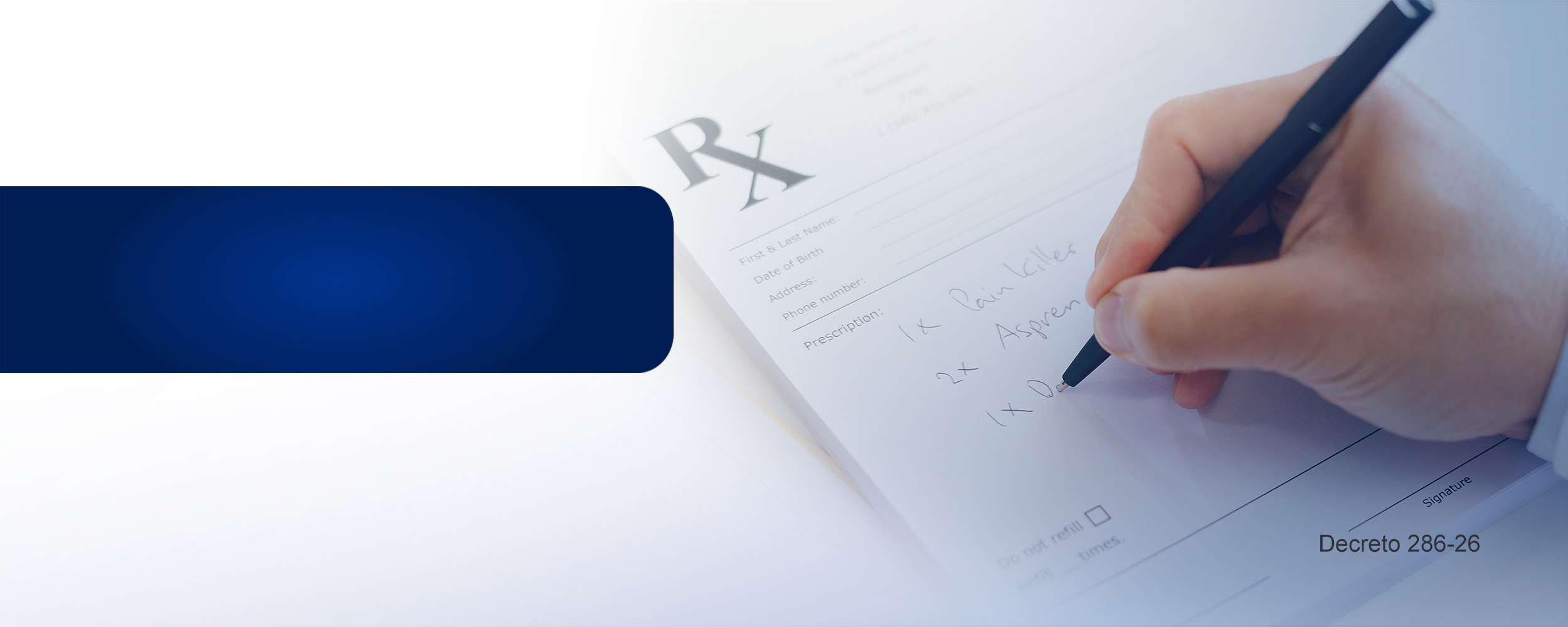 Recetas médicas seran válidas